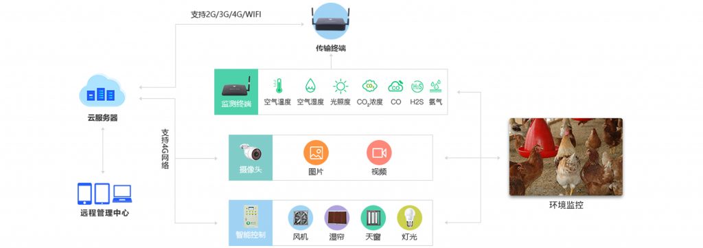 畜禽养殖智能环境监控系统